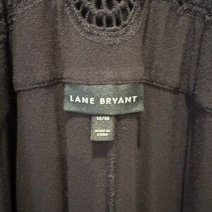 Lane Bryant Elegant Black Dress